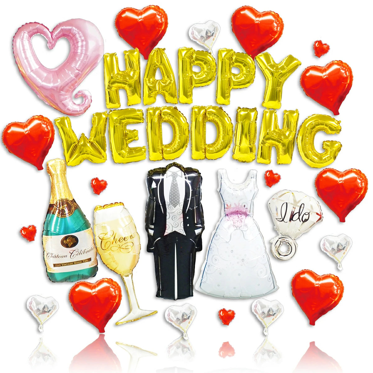 ウェディング バルーン 結婚式 式場 受け付け 披露宴 二次会 ウェルカムスペース