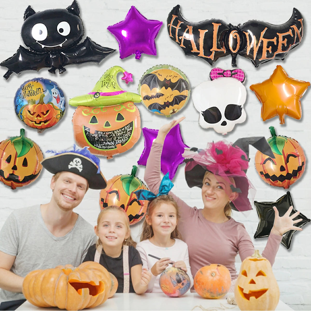 ハロウィン 装飾 バルーン 豪華 飾り付け 風船セット A / B / C の3タイプから選択可能