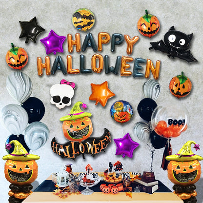 ハロウィン 装飾 バルーン 豪華 飾り付け 風船セット A / B / C の3タイプから選択可能
